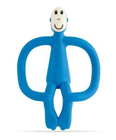 Matchstick Monkey Original Teether & Gel Applicator Silicone Easy To Grip BPA Free 3 Months Old+ 10.5 cm Blue Monkey Blue Monkey 3 Months Old+ 1 Original Monkey Teether - Buy Online on GoSupps.com