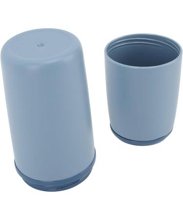 Yunseity Travel Toothbrush Box & Toothpaste Case Holder - Stylish Travel Accessory for Business Trips (Dark Blue - Buy Online on GoSupps.com