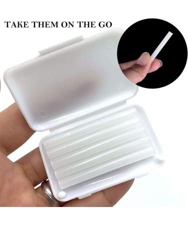 Braces Wax - Orthodontic Wax for Pain Relief | 25 Strips | 5-Pack Dental Wax for Braces - Buy Online on GoSupps.com