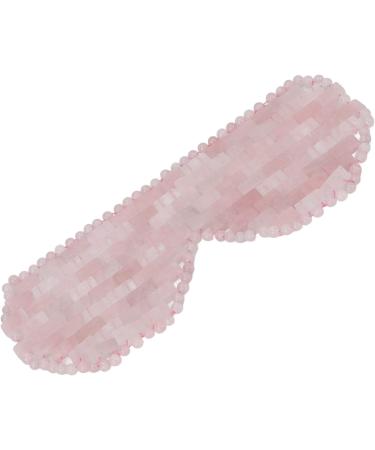 Natural Jade Eye Pads - Reduce Wrinkles Promote Sleep & Relieve Fatigue | Rose Quartz Cushions - Buy Online on GoSupps.com