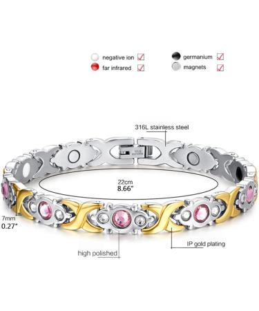 Buy Tumnea Magnetic Hardship Health Bracelet | Lymphatic Drainage & Detox for Weight Loss | Unisex Magnetic Therapy Bracelet - Buy Online on GoSupps.com