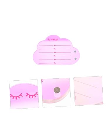 Buy POPETPOP Grafting Eyelash Board - 2pcs Lash Extensions Supplies | Acrylic & Ceramic Lash Storage Tool for Professional Use - Buy Online on GoSupps.com