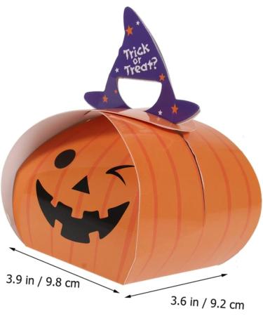 Mobestech 160 Pcs Halloween Paper Box Cake Containers Lovely Halloween Boxes Halloween Candy Holders Funny Candy Holders Paper Bag Halloween Crafts Mini Candy Bags Gift Box Portable - Buy Online on GoSupps.com