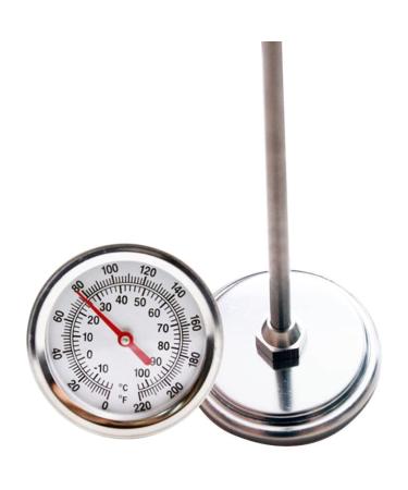 MOMOJIA Stainless-Steel Soil Thermometer - Accurate Compost Tester & Temperature Monitor for Garden Lawn & Plant Care - International Shipping Available - Buy Online on GoSupps.com