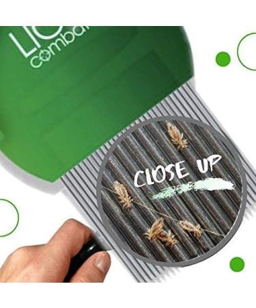 NatulabUSA Lice Comb | Professional Metal 2 Pack Kit for Long & Short Hair | Efficient Lice and Nit Removal - Buy Online on GoSupps.com