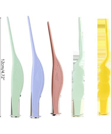 Baby Ear Tweezers Swordfish Shape with Light - Ear Wax Removal Tool for Kids & Family - Green - Buy Online on GoSupps.com