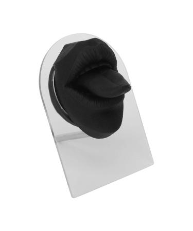 Buy Tongue Puncture Exercise Tool - Highly Elastic Silicone Tongue Model | Medical Simulation Tool (Black) - International Shipping - Buy Online on GoSupps.com