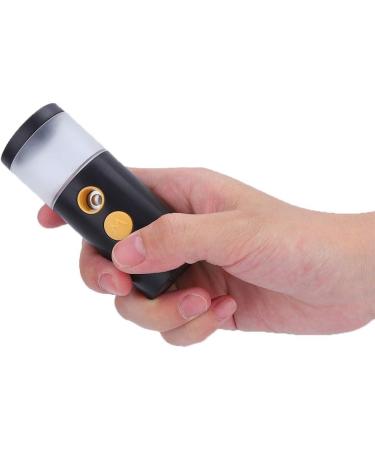 Rechargeable Portable Spray Atomization Moisturizing Face Steaming Sprayer 20ml - Black with Uniform Atomization Technology for Deep Skin Moisturizing (White) (Black) - Buy Online on GoSupps.com