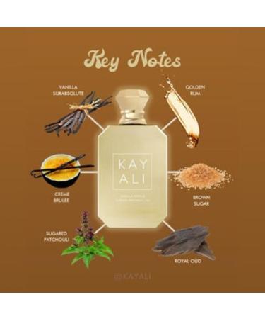 Kayali By Huda Beauty Vanilla Royale Sugared Patchouli | 64 Limited Edition Eau De Parfum TRAVEL SIZE (10 ml / 0.34 fl oz) Spicy Vanilla 0.33 Fl Oz (Pack of 1) - Buy Online on GoSupps.com