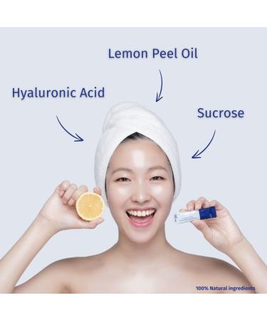 TRU HYAL 100 Delicate Face Scrub & Cleanser 30 Daily Sachets - Gentle Exfoliating Formula with Sugarcane Lemon Peel Oil and Hyaluronic Acid Deep Cleansing and Pore Refinement - Buy Online on GoSupps.com