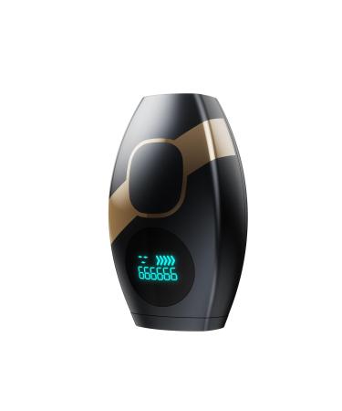 Keoz Fe hair removal device for men and women suitable for face arms armpits and legs household hair removal device without ice feeling 22.5x8.5x14.5cm black