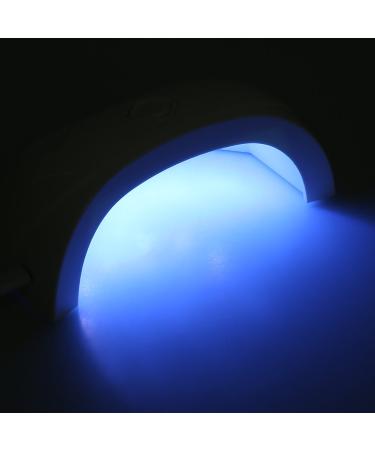 Pongnas Mini UV/LED Nail Lamp - Portable Nail Dryer for Gel Polish Curing | USB Charging Nail Art Tool - Buy Online on GoSupps.com