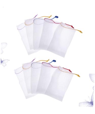 Cleansing Foaming Nets 20pcs Native Face Wash Soap Saver Pouch Soap Mesh Holder Bubble Net Handmade Soap Bath Soap Cleasing Milk Grid Natural Soap Mesh Bag Soap Mesh Pouch - Buy Online on GoSupps.com