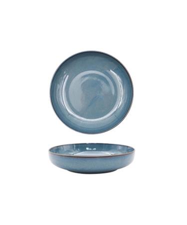 Salad Bowls Mixing Bowls Chinese-Style Kitchen Salad Plate Deep Plate Personality Creative Household Fish Plate Desktop Baking Plate Salad Bowl Pasta Bowls(A) (A)