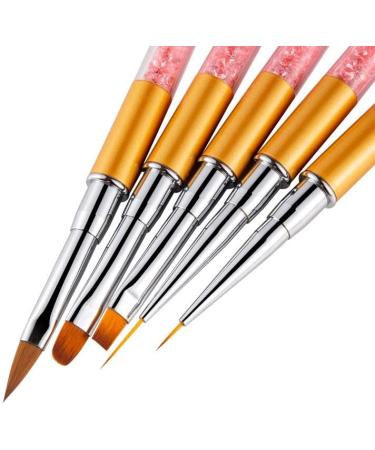 Oil paint set Paint brushes art Nail Art Brush Drawing Tips Manicure Rhinestone Metal Acrylic Carving Painting Extension Builder Pen Tool 13 14cm Light Grey - Buy Online on GoSupps.com