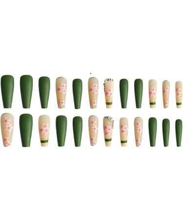 Dajidafu Artificial Nails Decals Nail Wearable Stylish Fingernails Manicure Accessories for Ballerina Wedding Party Office - Buy Online on GoSupps.com