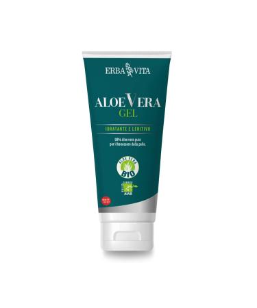 Erba Vita Erba Vita Aloe vera Cosmetic Gel made with pure Aloe vera gel to moisturize protect and refresh the skin - 200 ml