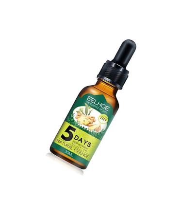 Dajidafu Ginger Hair Growth Oil Men Good-absorption Liquid Fast Growing 30MLSerum Nourish Dry Tools Women