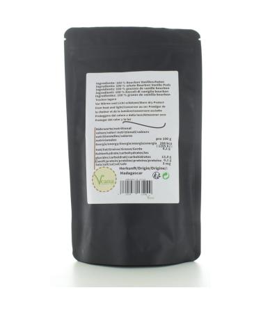 Buy Grade A Bourbon Vanilla Pods - 25pcs Gourmet Quality from Madagascar | 100% Natural 10-11cm - Buy Online on GoSupps.com