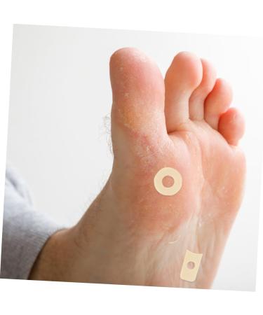 GLEAVI 4sheets Latex Corn Stickers Toe Corn Remover Cushions Pads Corn Shoes Sticker Silicone Gel Feet Corn Pad Toe Corn Cushions Foam Stickers Gel Corn Foot Patch Latex Sponge Emulsion - Buy Online on GoSupps.com