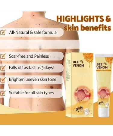 3Pcs Bee Venom Professional Gel | Professional New Bee Venom Repair Cream | Propolis Joint Cream for Neck | Waist | Back | Hands | Feet | and Legs | Hydrating Moisturizing Treatment Cream | 60G/2.12FL.OZ - Buy Online on GoSupps.com