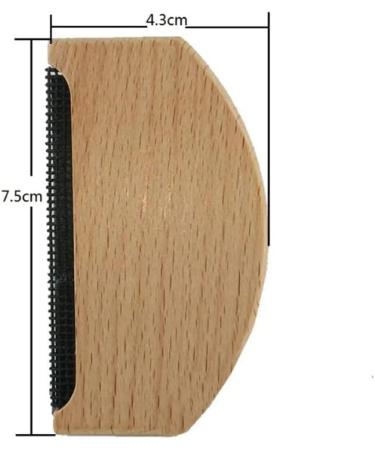 Portable Huffa Wood Epilierer: Manual Lint Remover for Sweaters & Fabrics - 1PC Clothing Razor - Buy Online on GoSupps.com