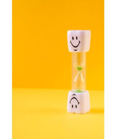 AKORD Children's Sandglass Toothbrush Timer - Green, 2 Minutes - Buy Online on GoSupps.com