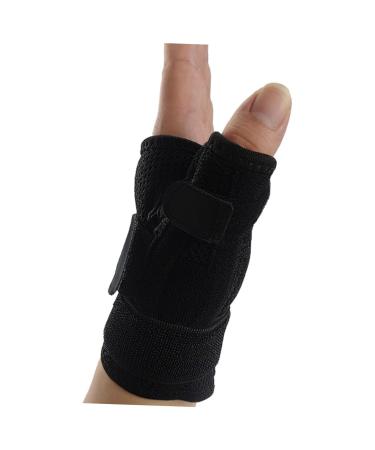 KALLORY Thumb Sprains Support Gloves - Protective Belt Guard for Left Hand | Lightweight Polyester Arm Gear for Injury Recovery - Buy Online on GoSupps.com