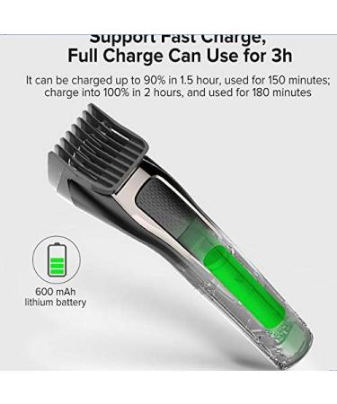 Men's Electric Hair Clipper - Rechargeable Professional Trimmer for Adults | International Shipping Available - Buy Online on GoSupps.com
