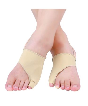Bunion Corrector Toe Separator Pain Relief Cloth Skin Toe Protection Sleeve Thumb Valgus Correction Device Bunion Protection Sleeves