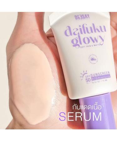 Deesay Daifuku Glowy Soft Skin Matte High Protection 15ml - International Shipping Available - Buy Online on GoSupps.com