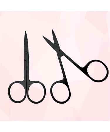 Craft Scissors Stainless Steel Professional Nail Scissor Manicure for Nails Eyebrow Nose Eyelash Cuticle Scissors Curved Pedicure Makeup Tools Scissors - Buy Online on GoSupps.com