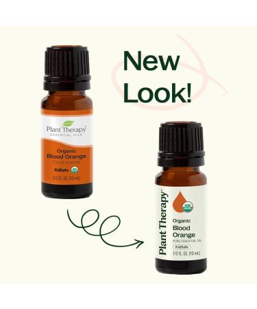Plant Therapy Blood Orange USDA Organic Essential Oil 10 mL (1/3 oz) 100% Pure Undiluted Therapeutic Grade - Buy Online on GoSupps.com