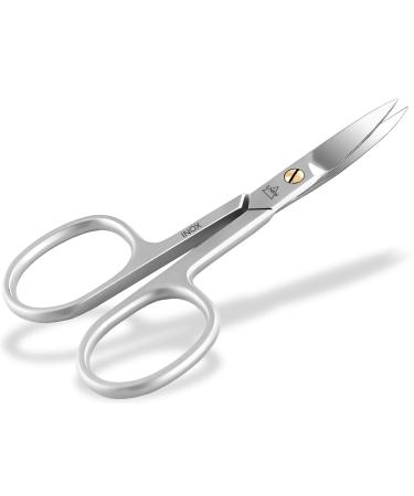 Professional nail scissors with an extra spicy curved cut surface for precise shortening of finger and toenails 9 cm made of stainless steel - Buy Online on GoSupps.com
