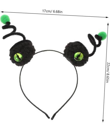 Holibanna Halloween Decoration Halloween Headband Cosplay Devil Headbands Halloween Elements Headband Party Cosplay Costume Halloween Hair Accessories for Women Halloween Headpiece Metal 22x17x4cm Green - Buy Online on GoSupps.com
