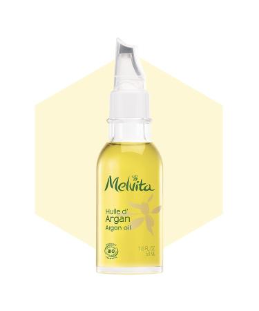 Melvita Huile d'Argan Oil - 1.69 fl.oz Bottle | Pure Moroccan Argan Oil - Buy Online on GoSupps.com