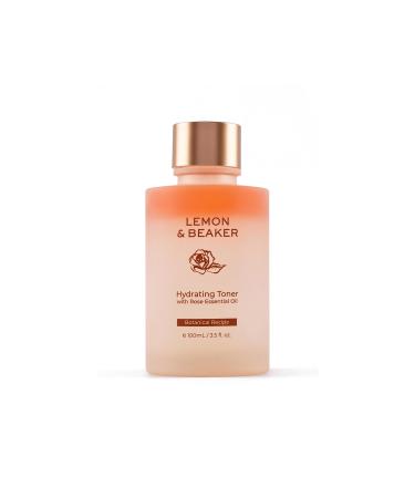 Lemon & Beaker Pore-Reducing Toner - Alcohol-Free Vegan Face Toner for Soothing & Hydrating Skin Minimizes Large Pores 3.5 fl oz Made in New Zealand