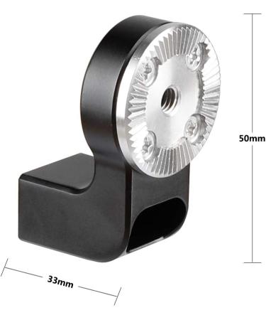 CAMVATE M6 Rosette Thread Adapter with 1/4 -20 Thread Holes - 1990 | Shop Now - Buy Online on GoSupps.com