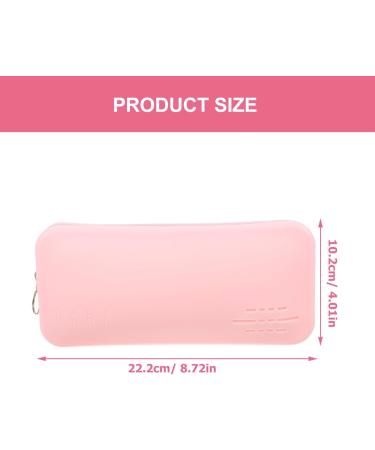 Beavorty Travel Makeup Bag - Silicone Toiletry & Lipstick Holder Brush Covers & Pouch for Cosmetics - Perfect for International Shipping - Buy Online on GoSupps.com