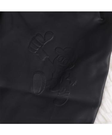minkissy Black Rubber Gloves Hair Dye Gloves Rubber Barber Gloves Hand Protectors Hair Beauty Tools for Hair Salon Hair Dyeing 2 Pairs(M) Hair Dye Gloves Reusable Dye - Buy Online on GoSupps.com