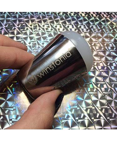 Winstonia Jumbo Nail Art Stamper with Soft Marshmallow Pad - Milky White - Buy Online on GoSupps.com