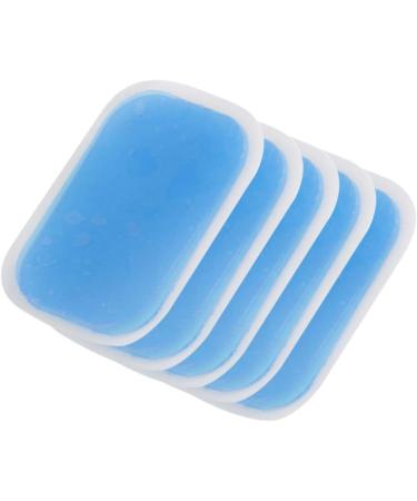 Buy BUIFULSIC 50PC Stainless Steel Gel Pads for Abdominal Stimulators | Durable Hydrogel Sheets for Fitness Equipment Replacement - Blue - Buy Online on GoSupps.com