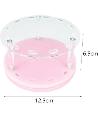 Colcolo Rotatable Tweezers Storage Holder - Pink Tweezers Rack for Nail Art Artists | International Shipping Available - Buy Online on GoSupps.com