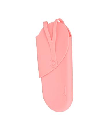 MUSISALY Curling Iron Storage Bag Hair Crimper Hair Curler Hair Straightener Hair Rollers Pink 29.50X13.50X2.00CM Pink