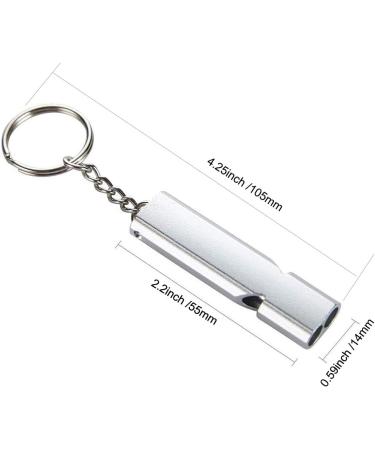 Shop GTOO TRILLER PIPE: Emergency Multi-Use Pipe with Key Rings for Sports School Camping & Hiking - Ideal for Outdoor Adventures - Buy Online on GoSupps.com