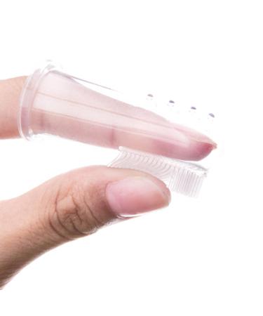 6-Part Silicone Finger Toothbrush Set for Babies | Safe & Gentle Oral Hygiene Training with Storage Box - Buy Online on GoSupps.com