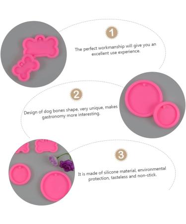 Abaodam 12 Pcs Tag Silicone Mold De para Gelatinas Resin Ornament Mousse Mold Baking Mold - Buy Online on GoSupps.com