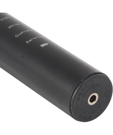 Mumusuki Electric Toothbrush for Adults - Rechargeable 4 Soft Bristle Heads Waterproof Black Gold | Excellent Gift Option - Buy Online on GoSupps.com