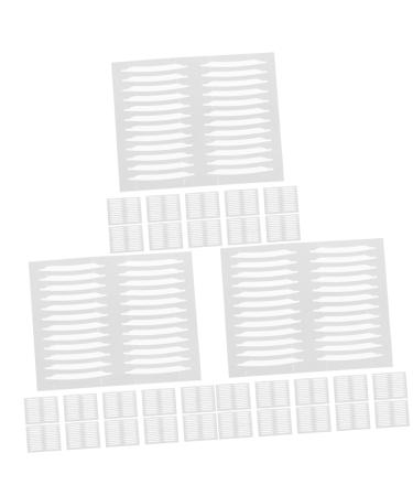 Angoily 90 Sheets Double Sided Double Eyelid Sticker Instant Eye Lid Lift Strips Eyelid Makeup Kit Female Eyelid Clear Stickers Natural Eyelid Patches Korean Tape Woman White Tool - Buy Online on GoSupps.com