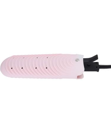 2 Pcs Heat Resistant Silicone Pouch Insulation Pink Gray Blue Heat Shield Holder Cover for Hair Straightener Crimping Iron Hair Waving Iron(Pink) - Buy Online on GoSupps.com